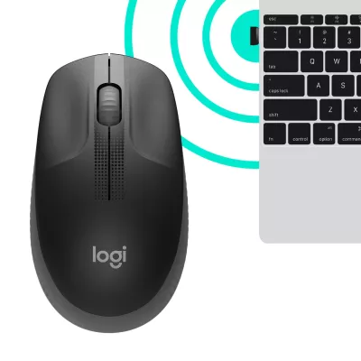 Logitech M190 Full-Size Wireless Mouse