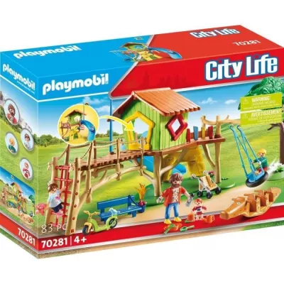 PLAYMOBIL - 70281 - Playground and children