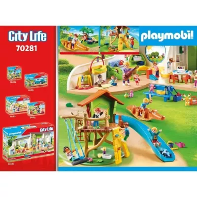 PLAYMOBIL - 70281 - Playground and children