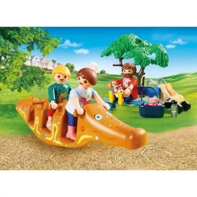 PLAYMOBIL - 70281 - Playground and children