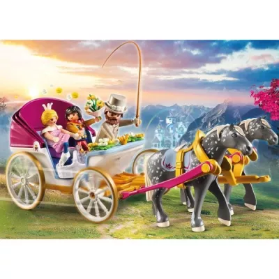 PLAYMOBIL - 70449 - Horse-drawn carriage and royal couple