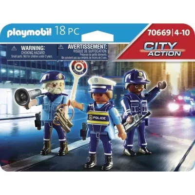 PLAYMOBIL - 70669 - Police Police Team