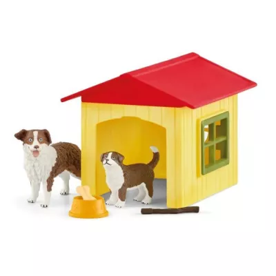 Figurine Niche pour Chien , pour enfants des 3 ans, coffret, 18,8 x 8,