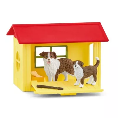 Figurine Niche pour Chien , pour enfants des 3 ans, coffret, 18,8 x 8,