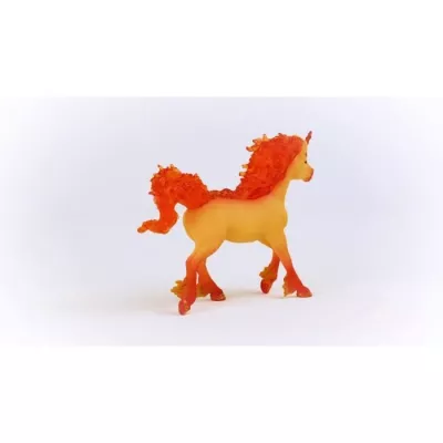 Figurine Étalon Licorne de Feu Elementa - Figurine Cheval schleich a