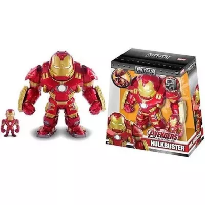 Figurines Iron Man en métal - MARVEL - Set de 2 - Articulées - 15+5c