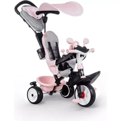 Baby Driver Plus Pink Tricycle - SMOBY