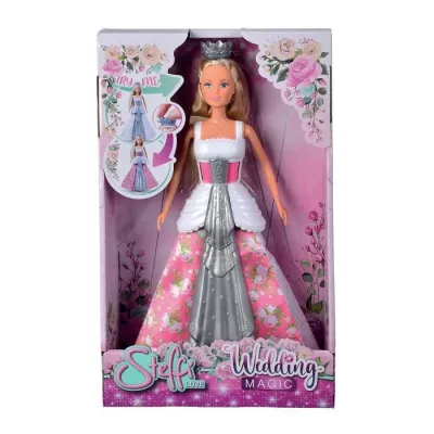 Poupée Princesse Magique 29cm - STEFFI LOVE - Robe qui change de coul