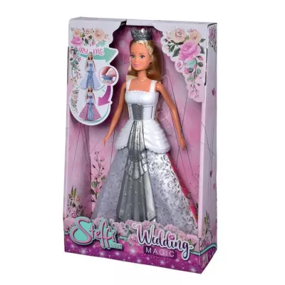 Poupée Princesse Magique 29cm - STEFFI LOVE - Robe qui change de coul