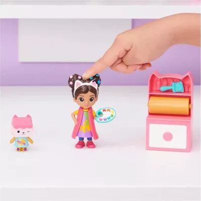 Gabby and the Magic House - Art Studio - Pack 2 Figurines and accessor