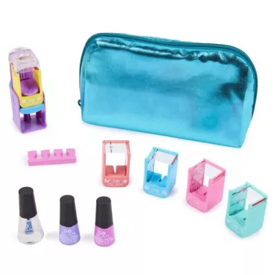 SPIN MASTER COOL MAKER - Set Go Glam U-Nique Nail Salon + Pochette