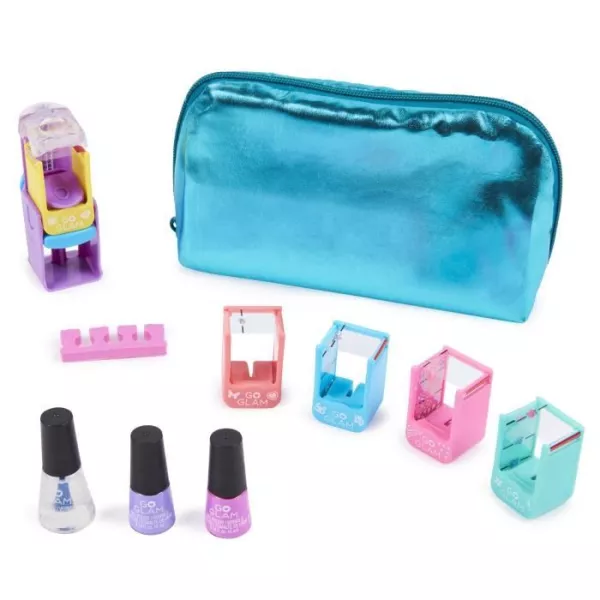 SPIN MASTER COOL MAKER - Set Go Glam U-Nique Nail Salon + Pack Travel Format