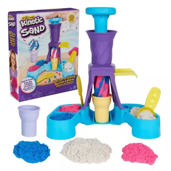 SPIN MASTER MACHINE A GLACES 396 G Kinetic Sand