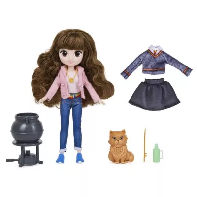 20 CM DOLL BOX + HERMIONE GRANGER ACCESSORIES Wizarding World