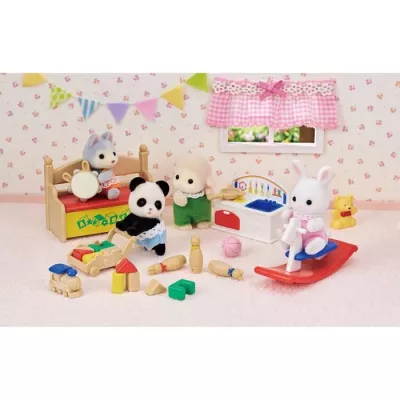 Miniature figures - SYLVANIAN FAMILIES - 5709 - The babies' toy box