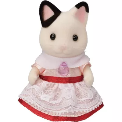 Figurines miniatures - SYLVANIAN FAMILIES - 5646 - La fille Chat bicol