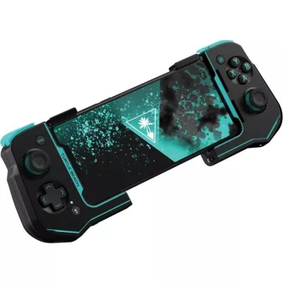 Turtle Beach Atom Noir, Cyan Bluetooth Manette de jeu Analogique/Numérique Android