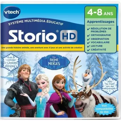 VTECH - Jeu Éducatif Storio - La Reine Des Neiges