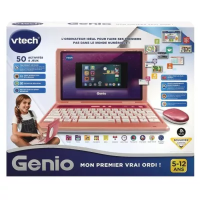 Ordinateur pour enfant VTECH Genio - Clavier AZERTY, souris, écran 5'