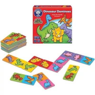 Jeux de dinosaures domino - Apprentissage ludique - ORCHARD