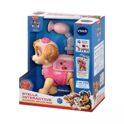 Jouet interactif VTECH Pat Patrouille - Stella pour mission de sauveta