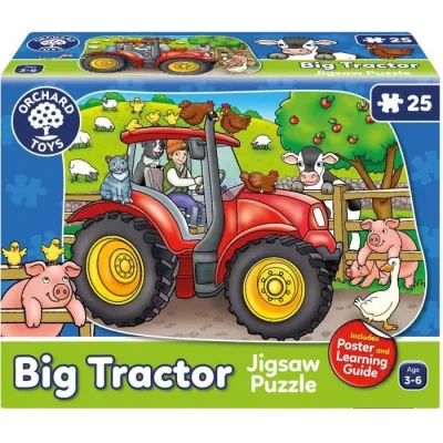 Tractor Orchard Puzzle: Fun Farming Challenge!