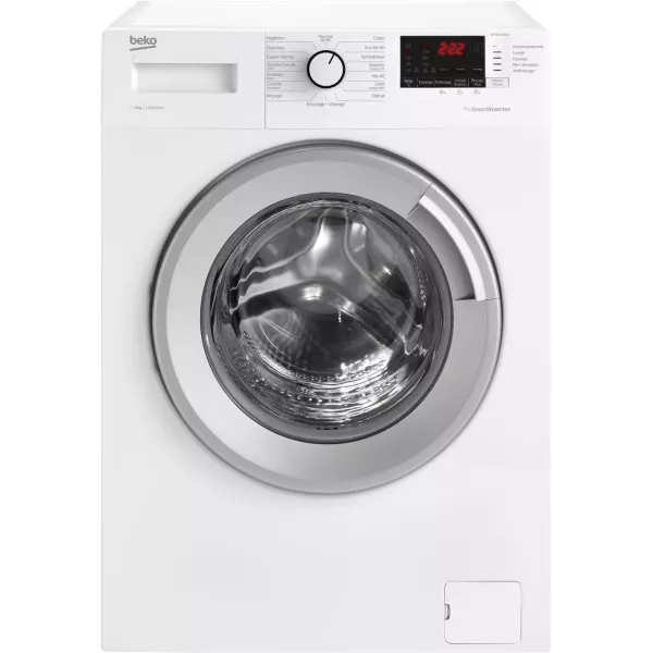 Beko WTV9712BS1W machine à laver Charge avant 9 kg 1400 tr/min Blanc