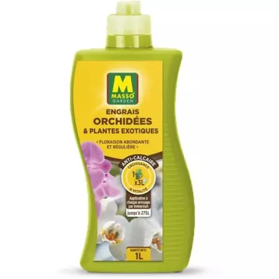 Engrais liquide pour Orchidées et plantes exotiques - 1L