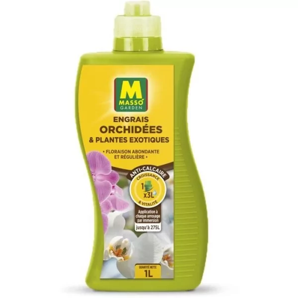 Fertilizers - MASSO GARDEN - 237831 - Orchids and exotic plants - 1 L