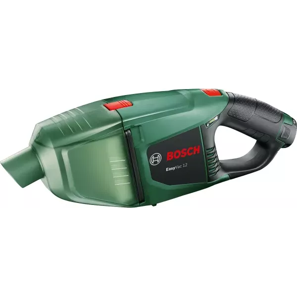 Bosch EasyVac 12 aspirateur de table Noir, Vert Sans sac