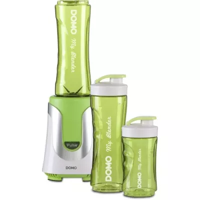 DOMO 2 in 1 Mixer: 300W Green Blender | Compact Design