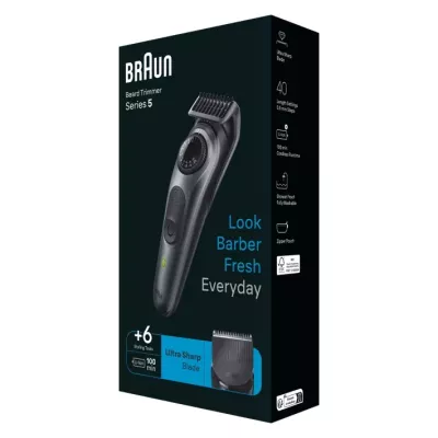 Braun Series 5 BT5450 Rasoir rotatif Tondeuse Noir