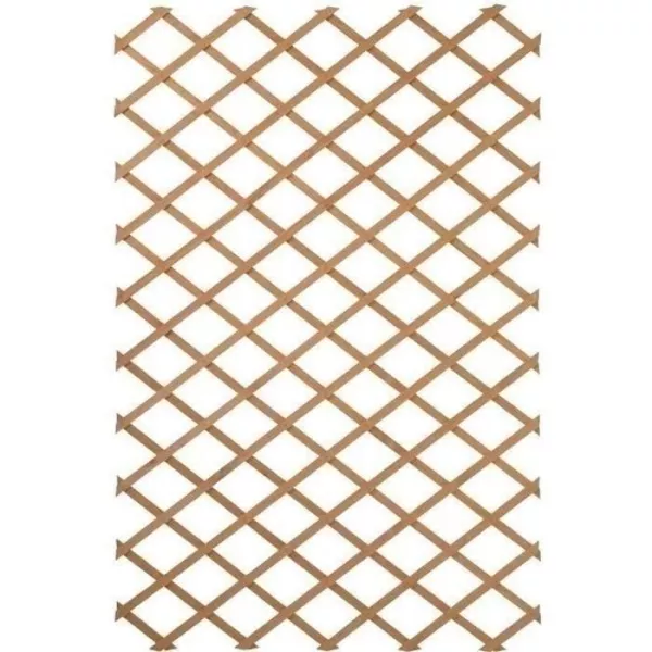 Nature Garden fence 100 x 200 cm Natural wood