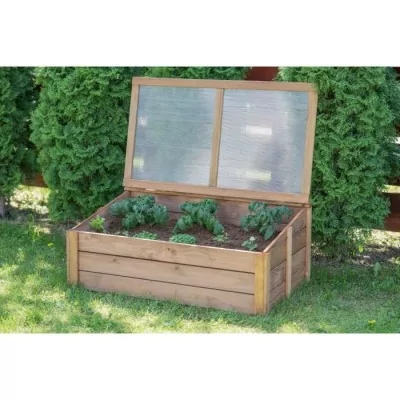 Compact Fir Plexiglass Greenhouse - 100x60x39cm