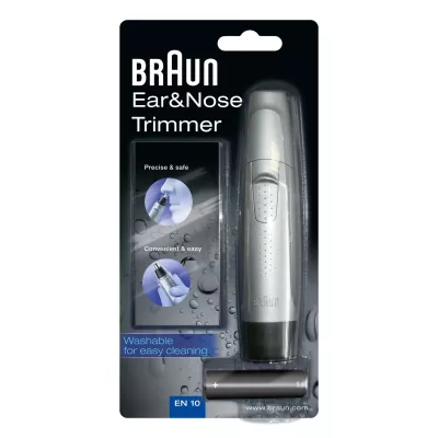 Braun Ear&Nose EN10 precision trimmer Black, Gray