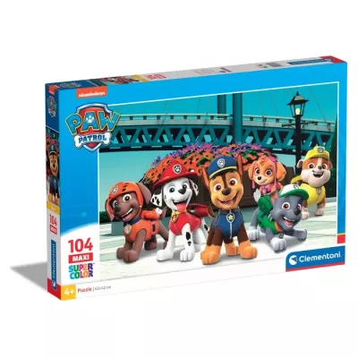 Clementoni Supercolor Paw Patrol Jigsaw puzzle 104 pc(s) Cartoons