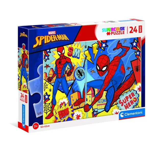 Clementoni Marvel Spiderman Jigsaw puzzle 24 pc(s) Comics