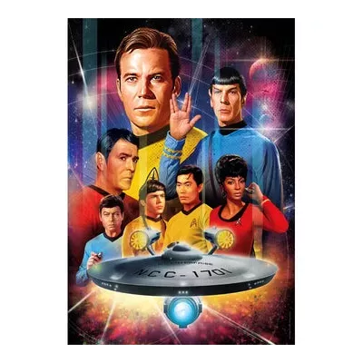 Clementoni Star Trek Jeu de puzzle 500 pièce(s) Bandes dessinées