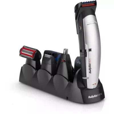 Tondeuse multitâches BaByliss E837E - Coupe cheveux, visage et corps