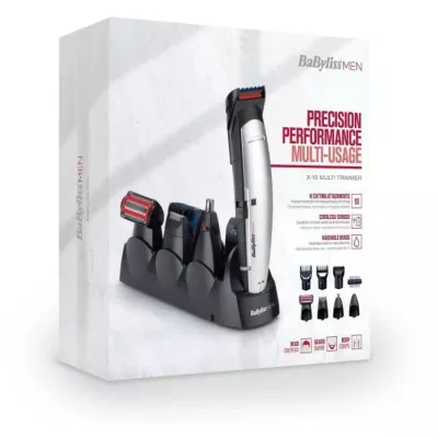 Tondeuse multitâches BaByliss E837E - Coupe cheveux, visage et corps