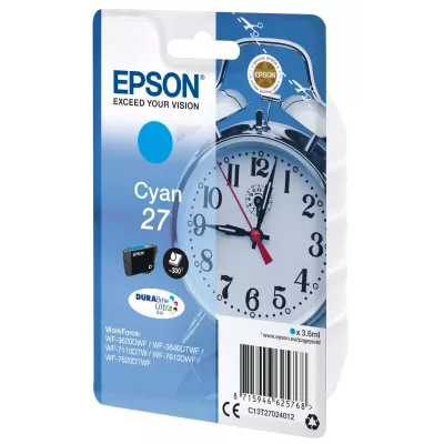 Epson Alarm clock Cartouche "Réveil" 27 - Encre DURABrite Ultra C