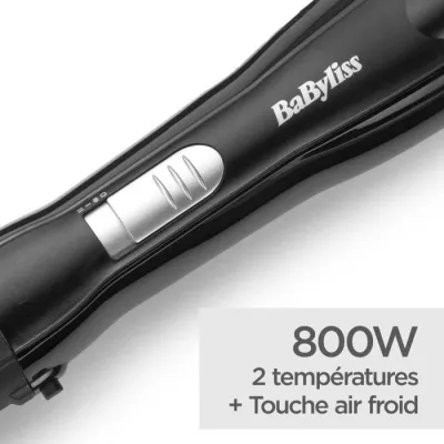 Brosse Soufflante BaByliss AS82E - Pour Volume & Forme, 800W