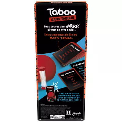 Hasbro Gaming Taboo sans censure