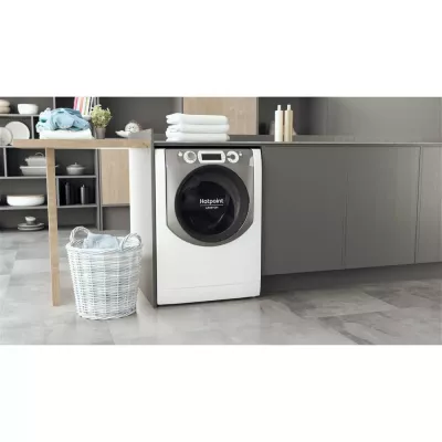 Hotpoint Aqualtis AQ114D497SD EU N machine à laver Charge avant 11 kg 1400 tr min Blanc