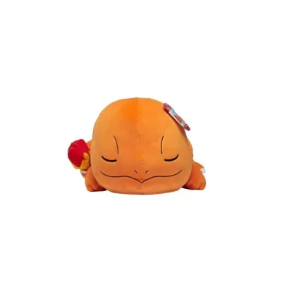 Peluch Salameche Dort 40cm - BANDAI - Pokémon - Doudou or Pillow p