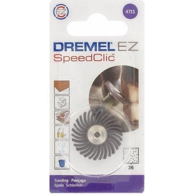 Brosse abrasive DREMEL S471 - Pour Ponçage et Polissage