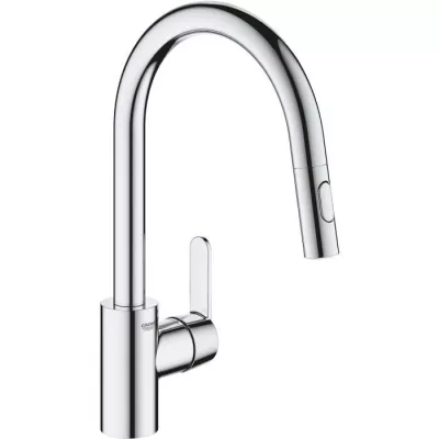 GROHE Robinet de cuisine évier Get, robinet avec douchette extractibl