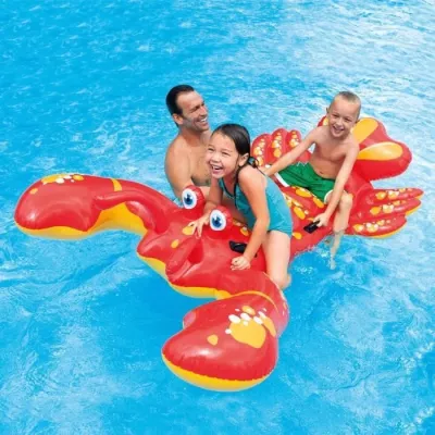 INTEX Bouée Inflatable Homard a Chevaucher