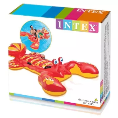 INTEX Bouée Inflatable Homard a Chevaucher