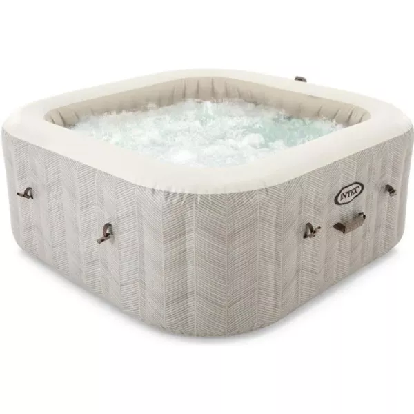 Inflatable spa INTEX - Chevron - 173 x 173 x 71 cm - 4 places - Square - 28446EX